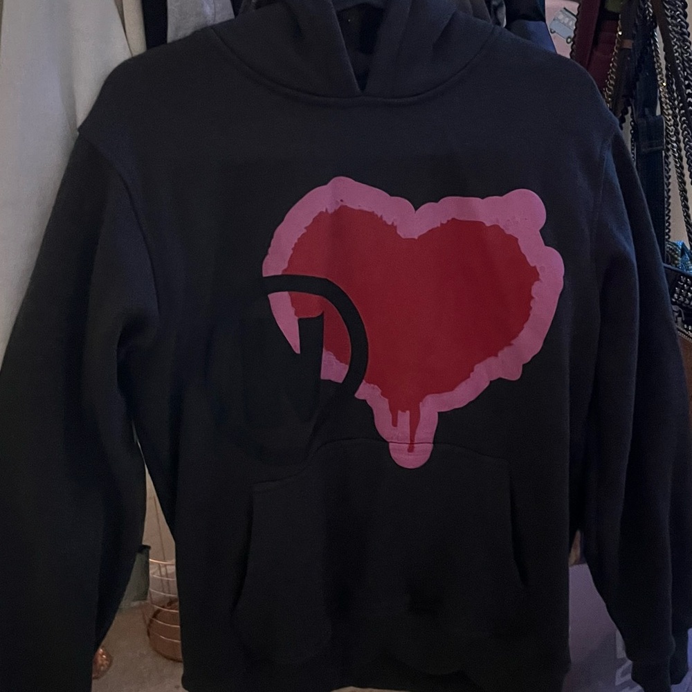 NL4 Grey and Pink Hoodie